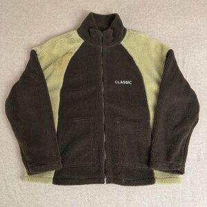 Classic Streetwear Fleece Zip Up